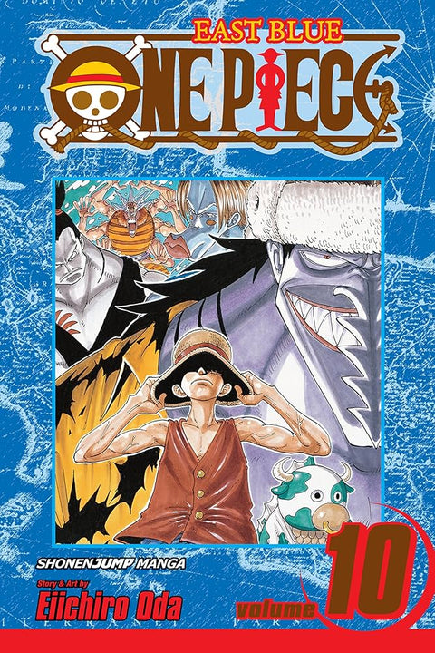 One Piece, Vol. 10 — Viz Media cover