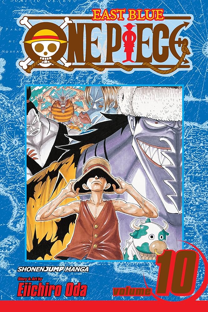 One Piece, Vol. 10 — official Viz Media edition cover