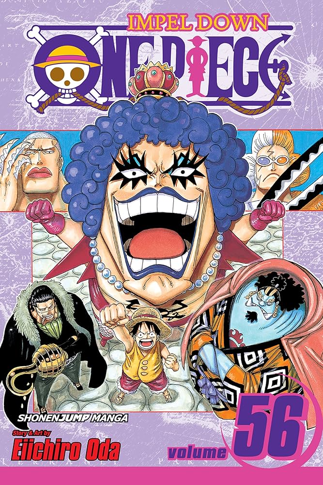 One Piece, Vol. 56 — official Viz Media edition cover