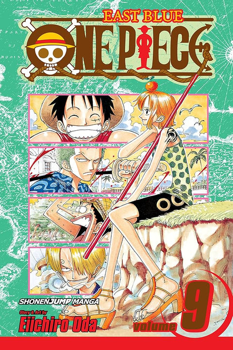 One Piece, Vol. 9 — Viz Media cover