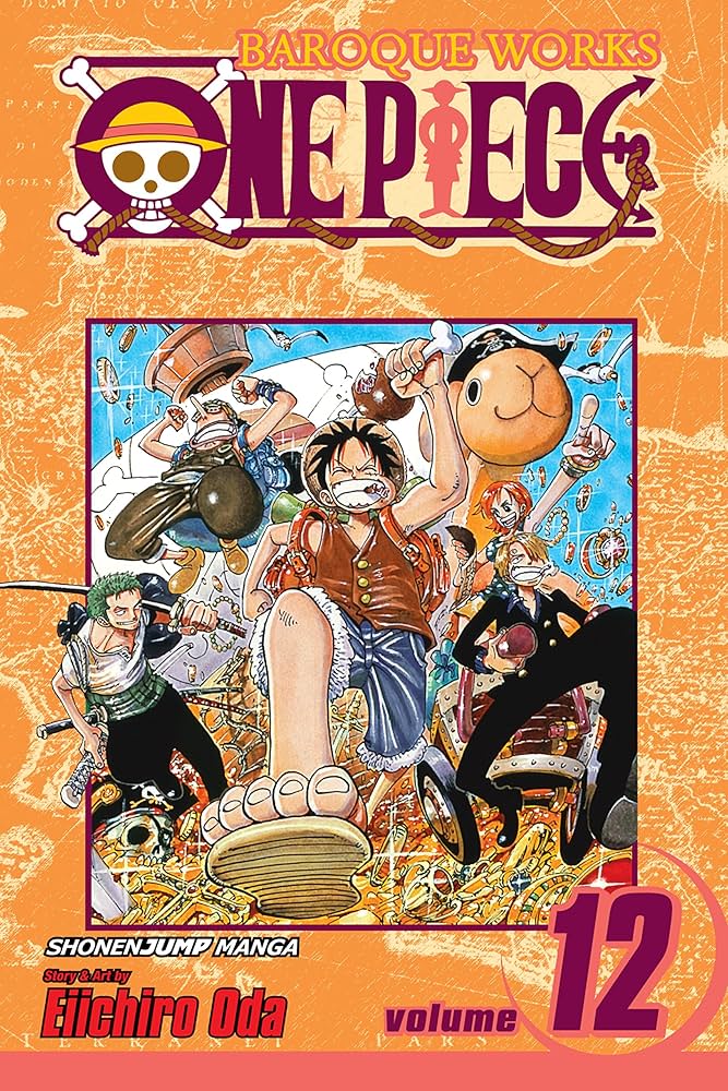 One Piece, Vol. 12 — official Viz Media edition cover