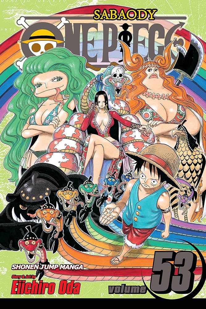 One Piece, Vol. 53 — official Viz Media edition cover