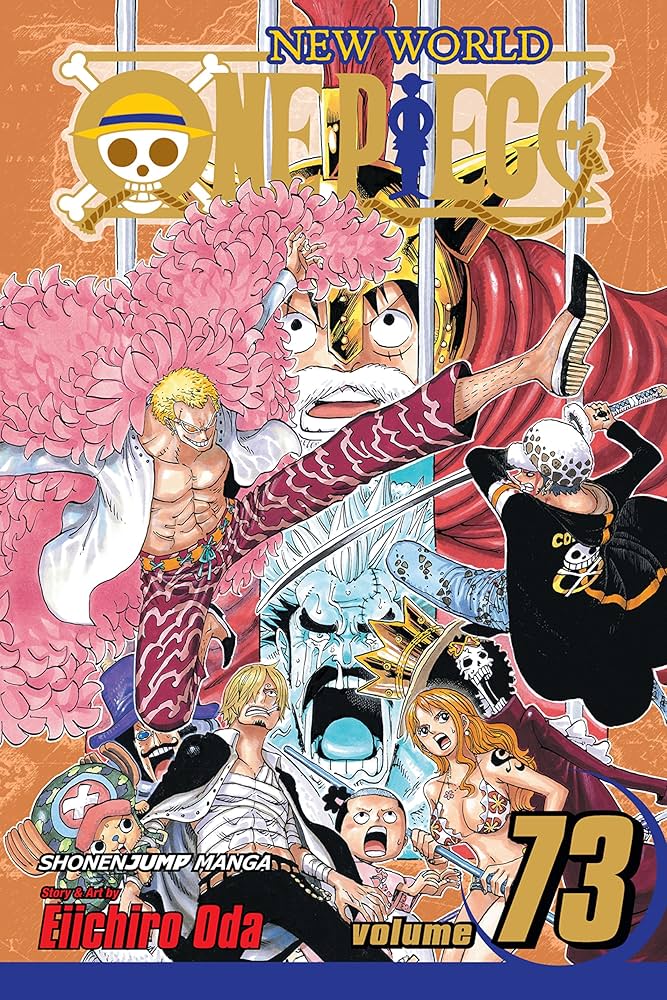 One Piece, Vol. 73 — official Viz Media edition cover