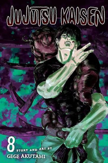 Jujutsu Kaisen, Vol. 8 — official Viz Media edition cover
